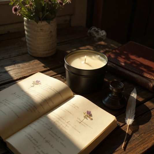 Apple Maple Bourbon - 40 hr/8 oz American Soy Wax Candle